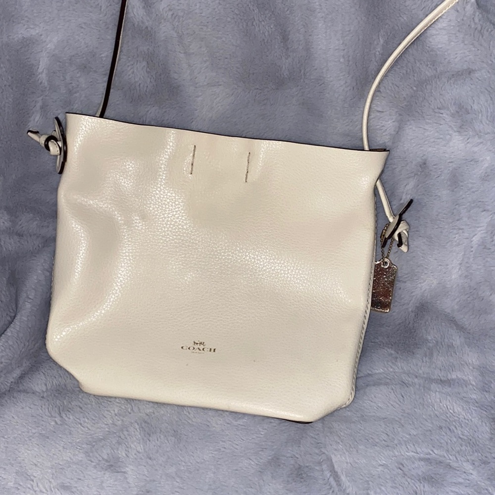 White Coach Bag